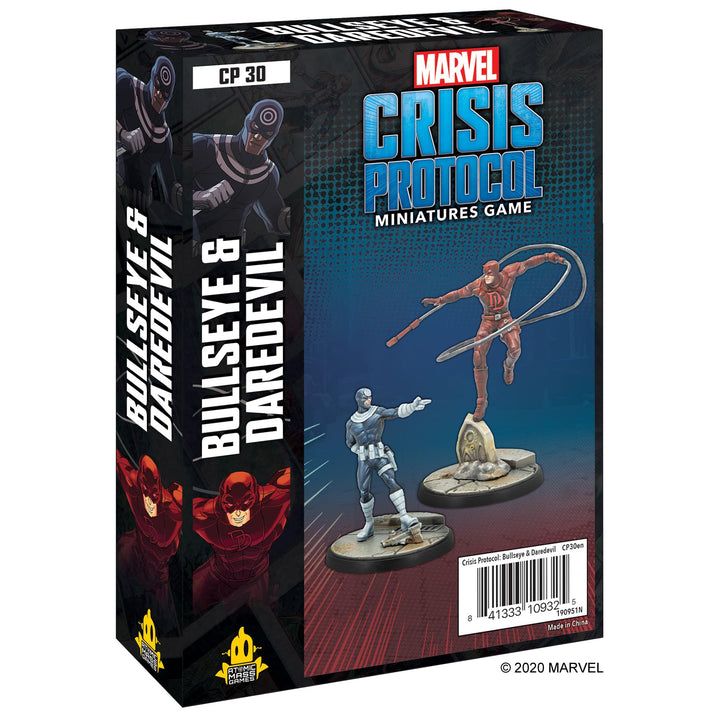 Atomic Mass Games , Marvel Crisis Protocol: Character Pack: Bullseye and Daredevil, Miniatures Game,
