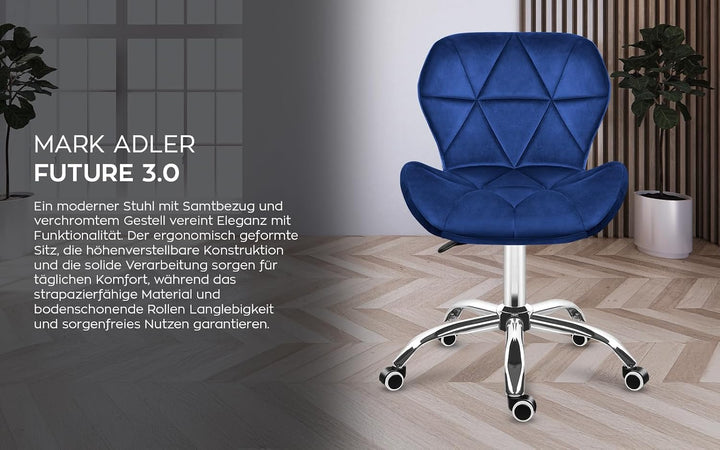 MARK ADLER Future 3.0 | Drehstuhl Bürostuhl Stuhl Schreibtischstuhl Polsterstuhl | Höhenverstellbar