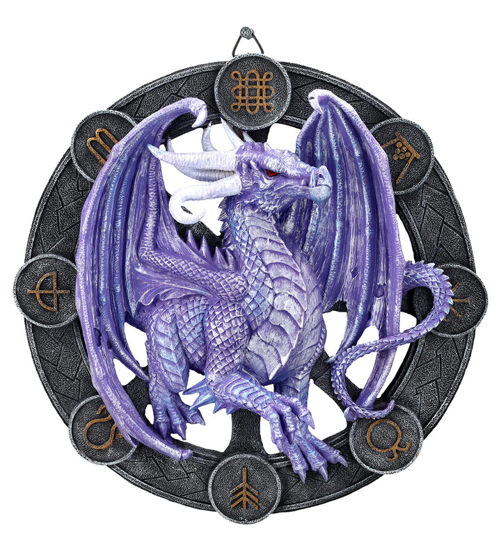 Pacific Giftware Wandrelief Drache Samhain by Anne Stokes 27 cm | Figur Statue Dragons of the Sabbat