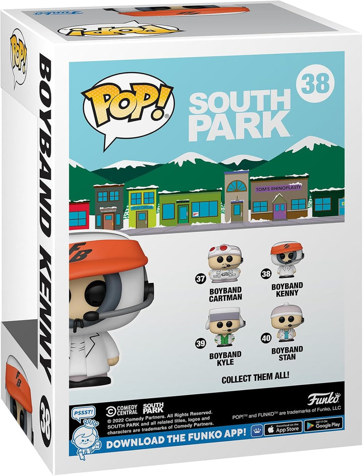 Funko Pop! TV: South Park - Boyband Kenny McCormick - Vinyl-Sammelfigur - Geschenkidee - Offizielle