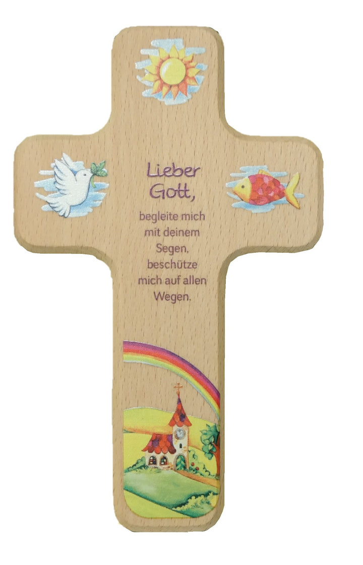Unbekanntes Kinderkreuz Lieber Gott, mach mit