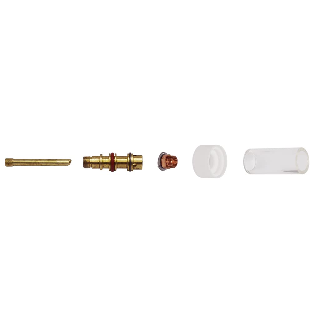 ClearTig WIG Glas Gasdüse im SET für WIG Schweissbrenner Typen 17/18/26 (Ø 3,2 mm), Ø 3,2 mm
