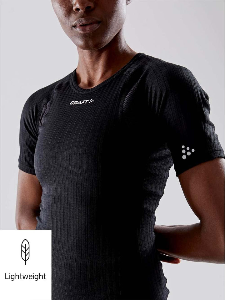 Craft Damen Active Extreme X Rn Ss W Oberteile XL Schwarz, XL Schwarz