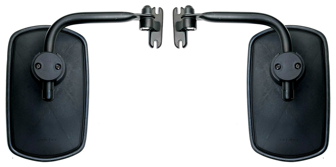 2x Aussenspiegel 260x155 mm ø14-23 E20 und Spiegelhalter für Traktor LKW Bagger Baumaschinen Wohnmob