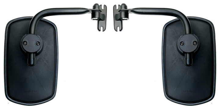 2x Aussenspiegel 260x155 mm ø14-23 E20 und Spiegelhalter für Traktor LKW Bagger Baumaschinen Wohnmob