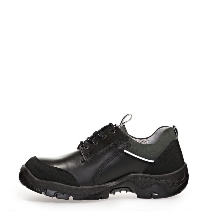 Abeba 32256 Anatom ESD Niedriger Schuh, S3, SRC, Schwarz, Grösse 47 47 EU, 47 EU