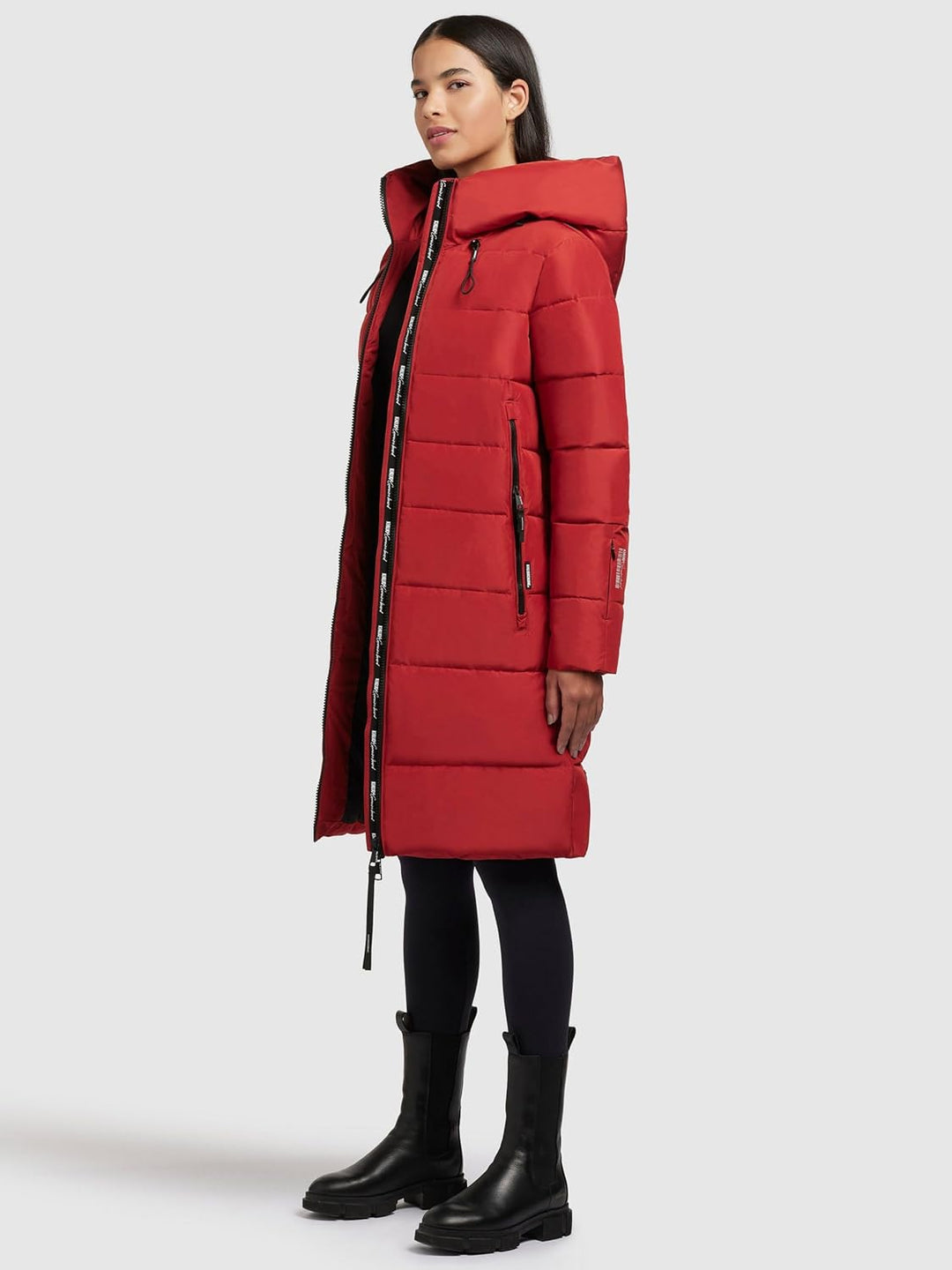 khujo - Damen - Wintermantel - Jilias 4 M SEP-RED, M SEP-RED