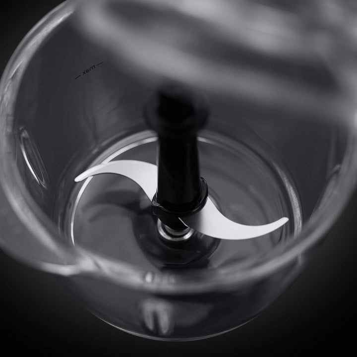 Russell Hobbs Zerkleinerer elektrisch Mini [Glasbehälter inkl. Aufbewahrungsdeckel] Desire Rot (500m
