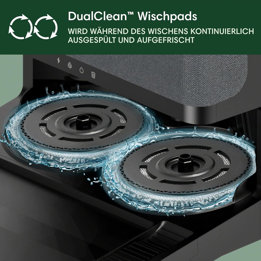 iRobot Roomba Plus 505 Combo Robot + AutoWash Dock Saugroboter mit Wischfunktion - Multifunktinales