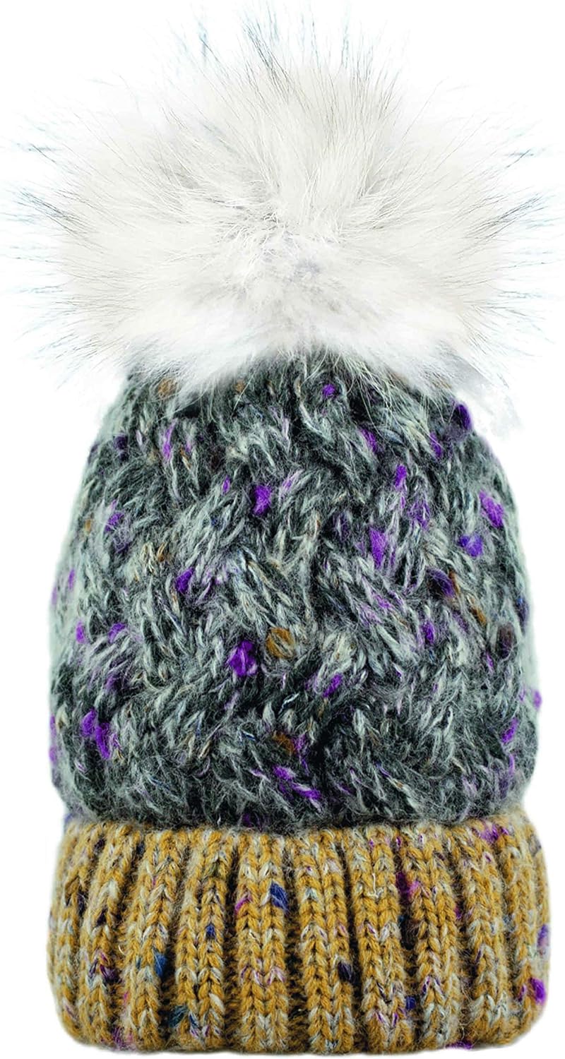 KIMBERFEEL Damen Mütze Alise, Haube Einheitsgrösse Grau, Einheitsgrösse Grau