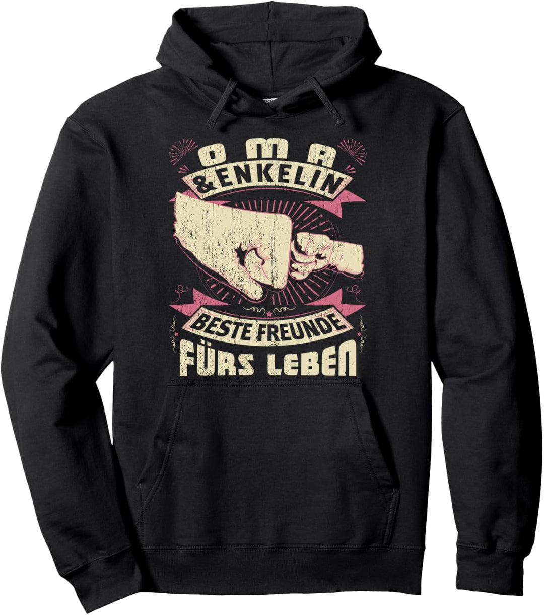 Oma Enkelin Partnerlook Grossmutter Muttertag Lustig Geschenk Pullover Hoodie