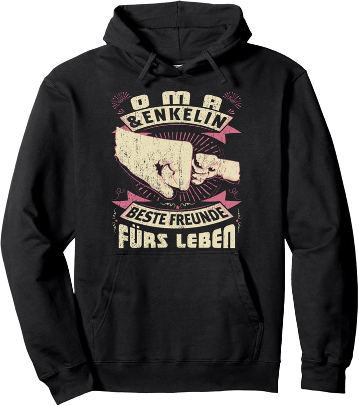 Oma Enkelin Partnerlook Grossmutter Muttertag Lustig Geschenk Pullover Hoodie