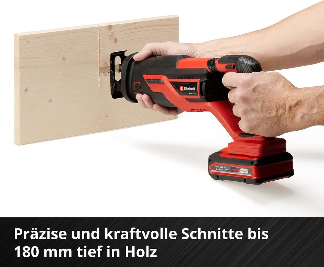 Einhell Akku-Universalsäge TE-AP 18/26 Li-Solo Power X-Change (Li-Ion, 18V, 26 mm Hubhöhe, 18 cm Sch