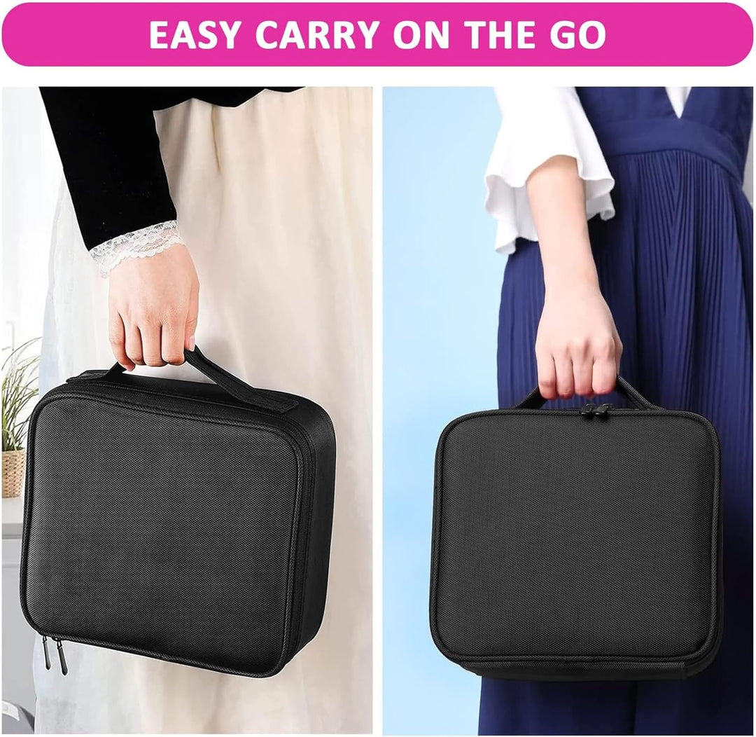 Professionelle Kosmetiktasche Damen Schminktasche Gross Reise Make-Up-Organizer Tasche, wasserdichte