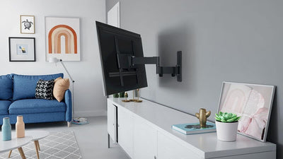 Vogel's Quick TVM 1445 Schwenkbare TV-Wandhalterung für 32-65 Zoll Fernseher, Max. 25 kg, Schwenkbar