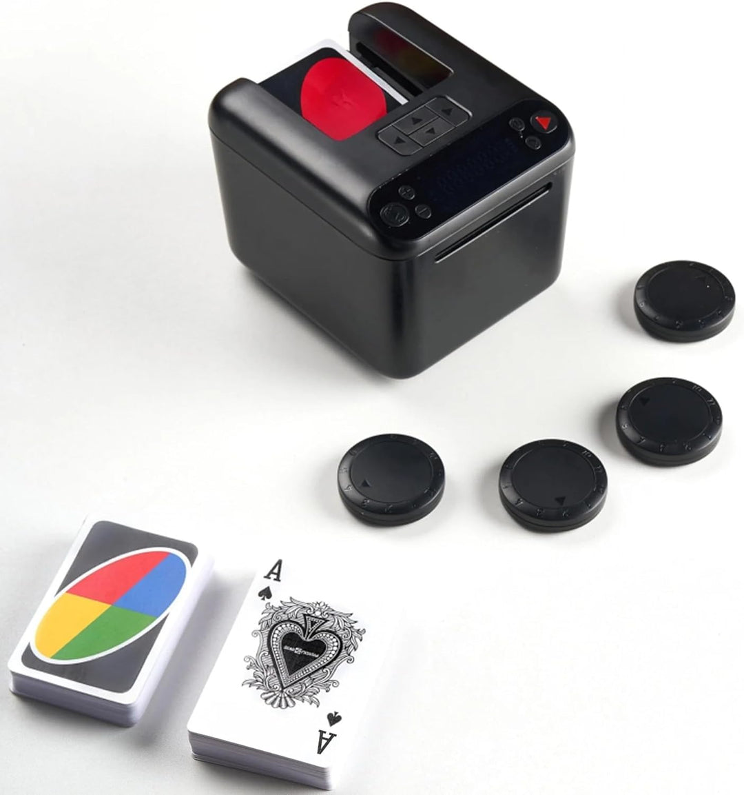 Automatischer Elektrischer Kartensendemaschine, kompatibel mit Poker und UNO, Fähigkeit für 3 Karten