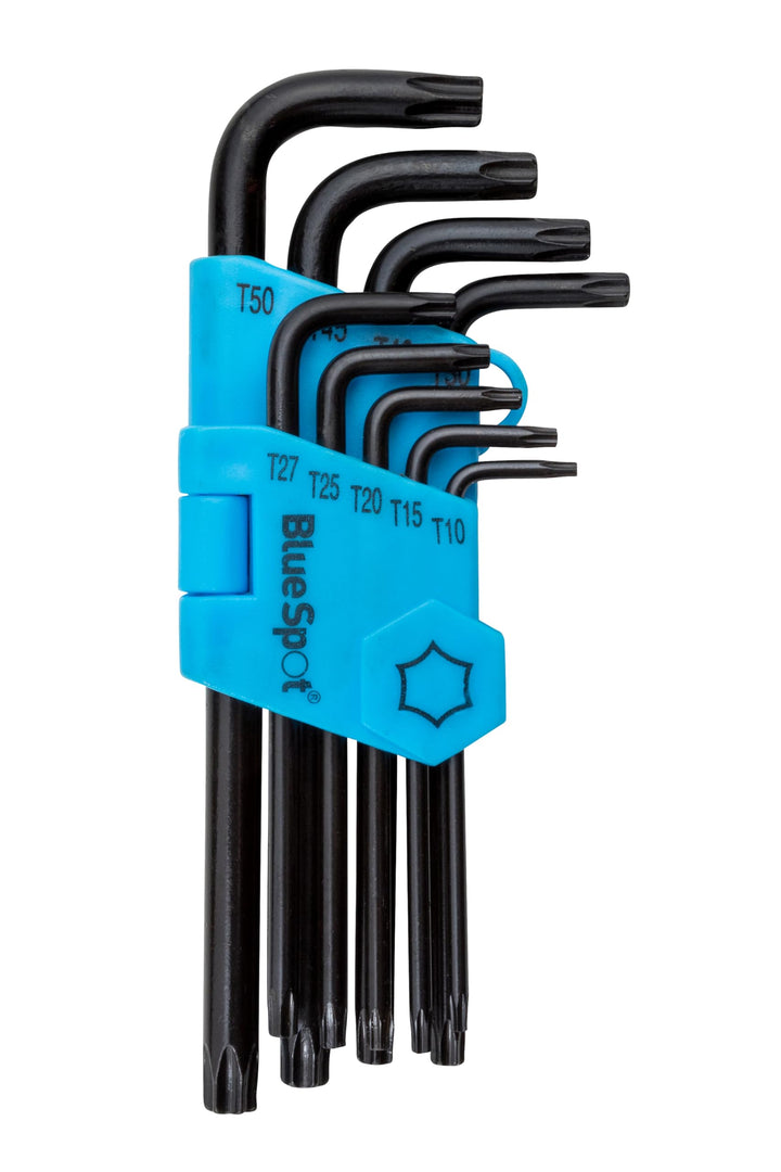 BlueSpot Tools 15305 Torx-Schlüssel-Set, langarm, 9-teilig