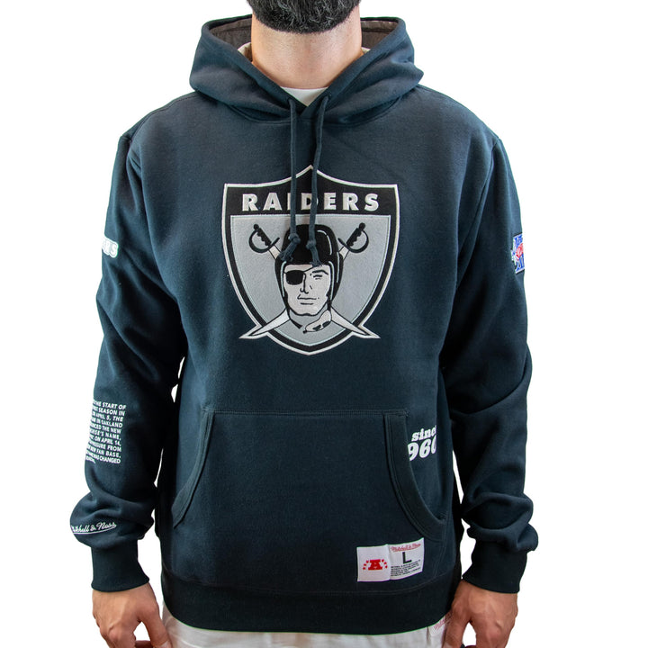 Mitchell & Ness (NBA/NFL/NCAA Team Origins Fleece Kapuzenpullover, Herren, Frauen, Kinder, Unisex, F
