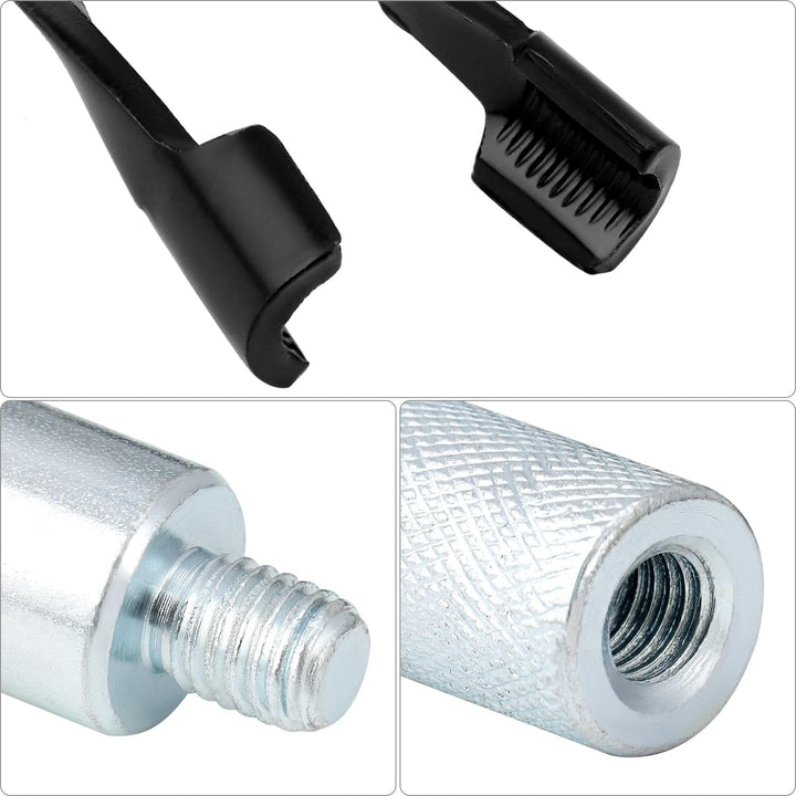 QWORK® 11tlg. Ventilschaftdichtung Demontage Werkzeug Satz, Ventile Zange mit Adaptern und Verlänger