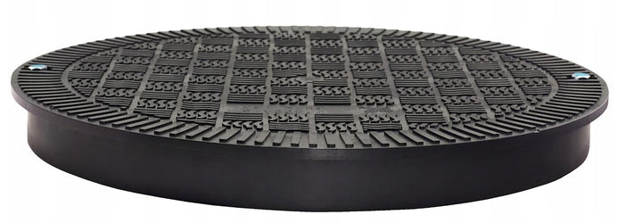 BABYLONPLAST Schachtabdeckung, Kanaldeckel, DN400, Kunststoff Schachtdeckel 15 kN - Passend für Ø400