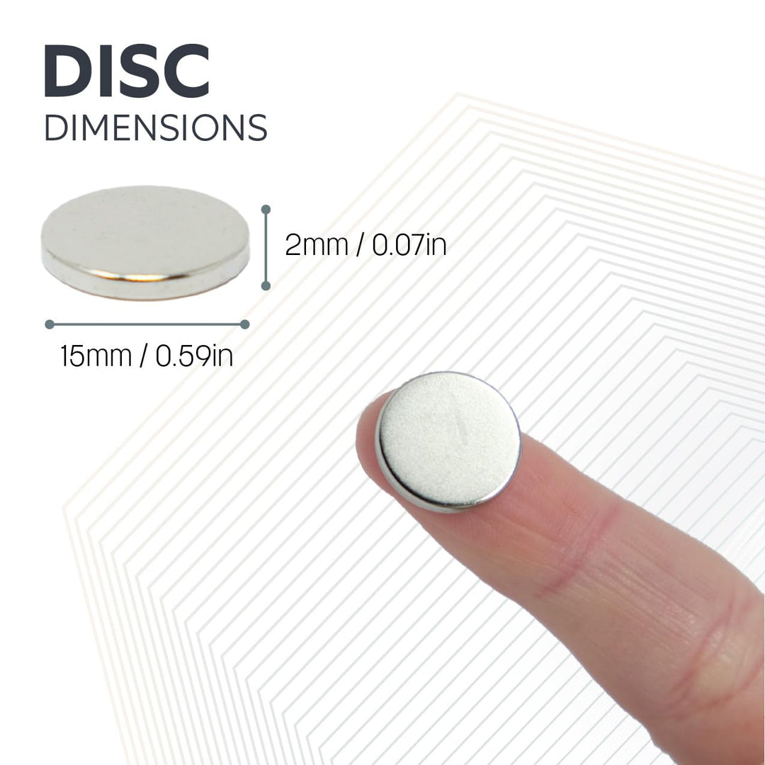 N35 Neodym Magnet Für Kunst, Kunsthandwerk, Modellherstellung, Diy, Hobbys und Verpackungen - 15mm D