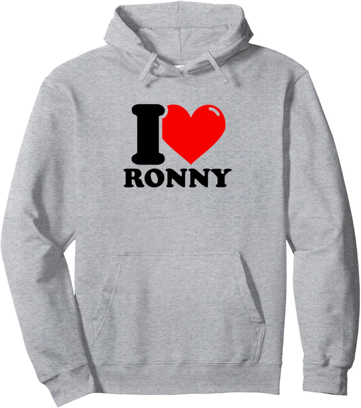 ICH LIEBE Ronny Pullover Hoodie