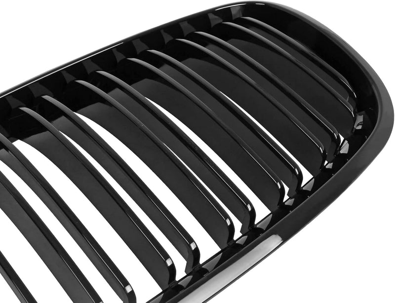 DOCAS Kühlergrill für X5 E70 X6 E71 2006-2013 Nieren Doppelsteg Sport Glanz Schwarz X5 E70 X6 E71 20