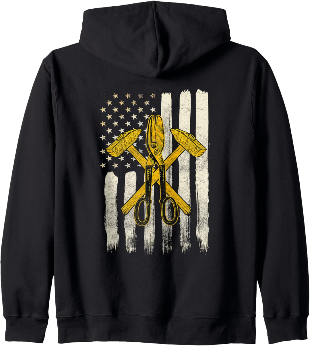 Blecharbeiter Geschenke Design auf der Rückseite des Hemdes Kapuzenjacke