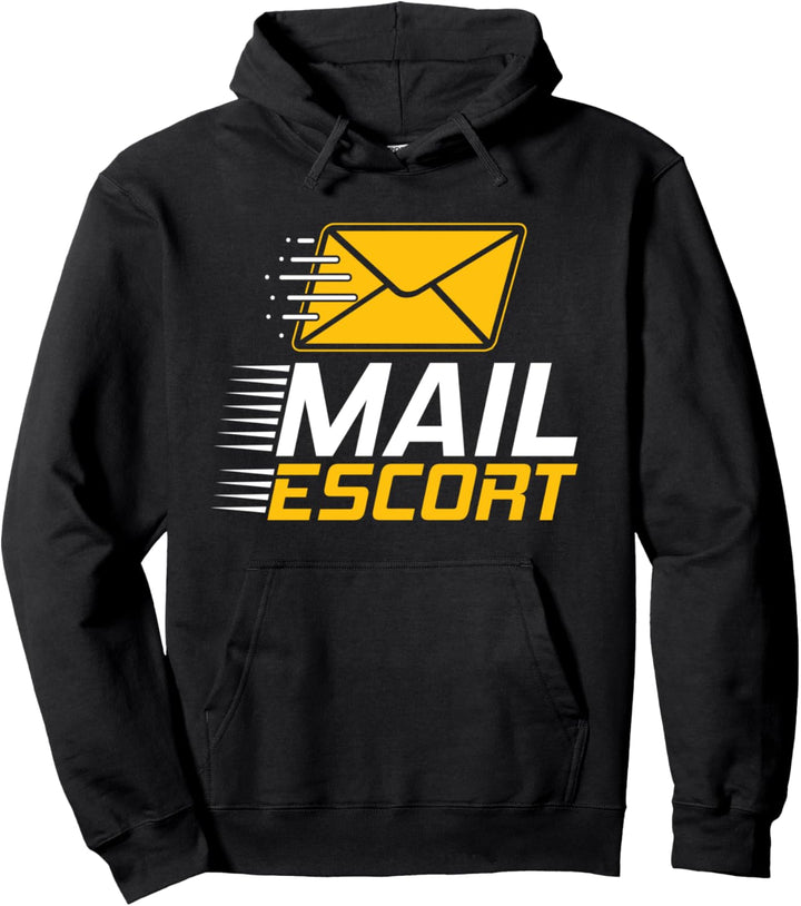Liefer-LKW-Postangestellter Lieferdienstfahrer Pullover Hoodie
