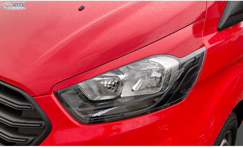 Scheinwerferblenden kompatibel mit Ford Transit Custom & Tourneo Custom Facelift 2018- (ABS)