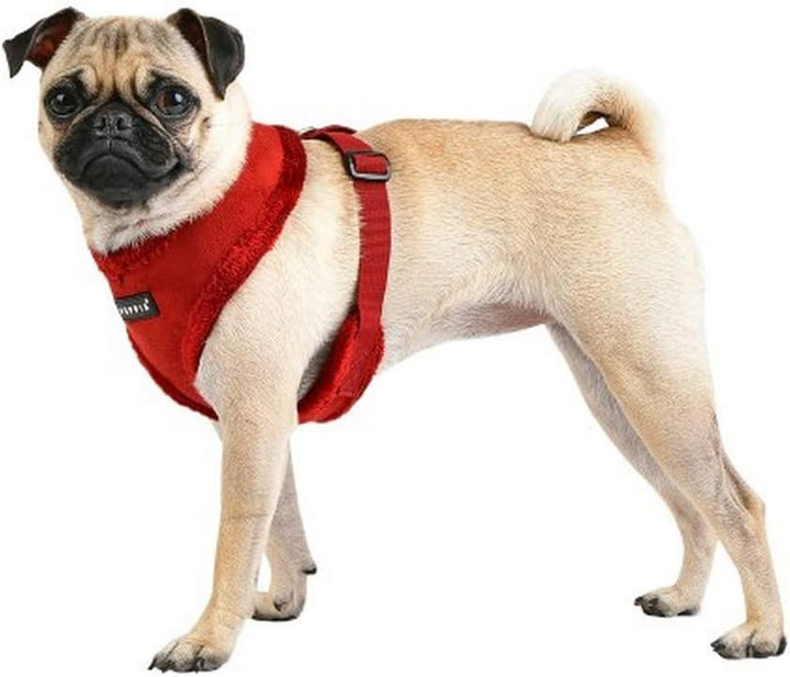 Puppia Hundegeschirr für kleine und mittelgrosse Hunde - Terry Harness A - verstellbar und komfortab