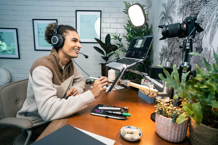 Audio-Technica M50xSTS StreamSet Streaming-Headset mit USB-Anschluss Schwarz, USB