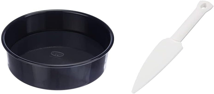 Dr. Oetker 2362 mit Hebeboden Ø 26 cm BACK-LIEBE EMAILLE & Kuchenlöser, einfaches und schnelles Löse