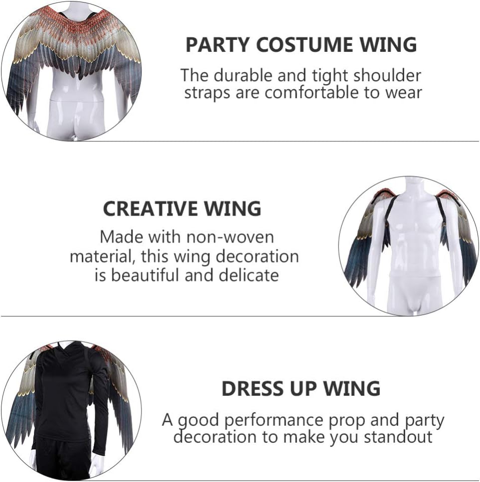 STOBOK Adlerflügel Vogel Kostüm Flügel Karneval Performance Requisite für Erwachsene Jungen Mädchen