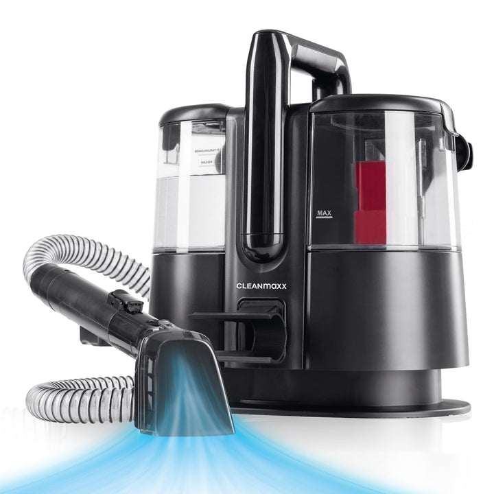 CLEANmaxx Pro Polsterreiniger Gerät 400W | kraftvoller Waschsauger mit Selbstreinigungsfunktion & 2
