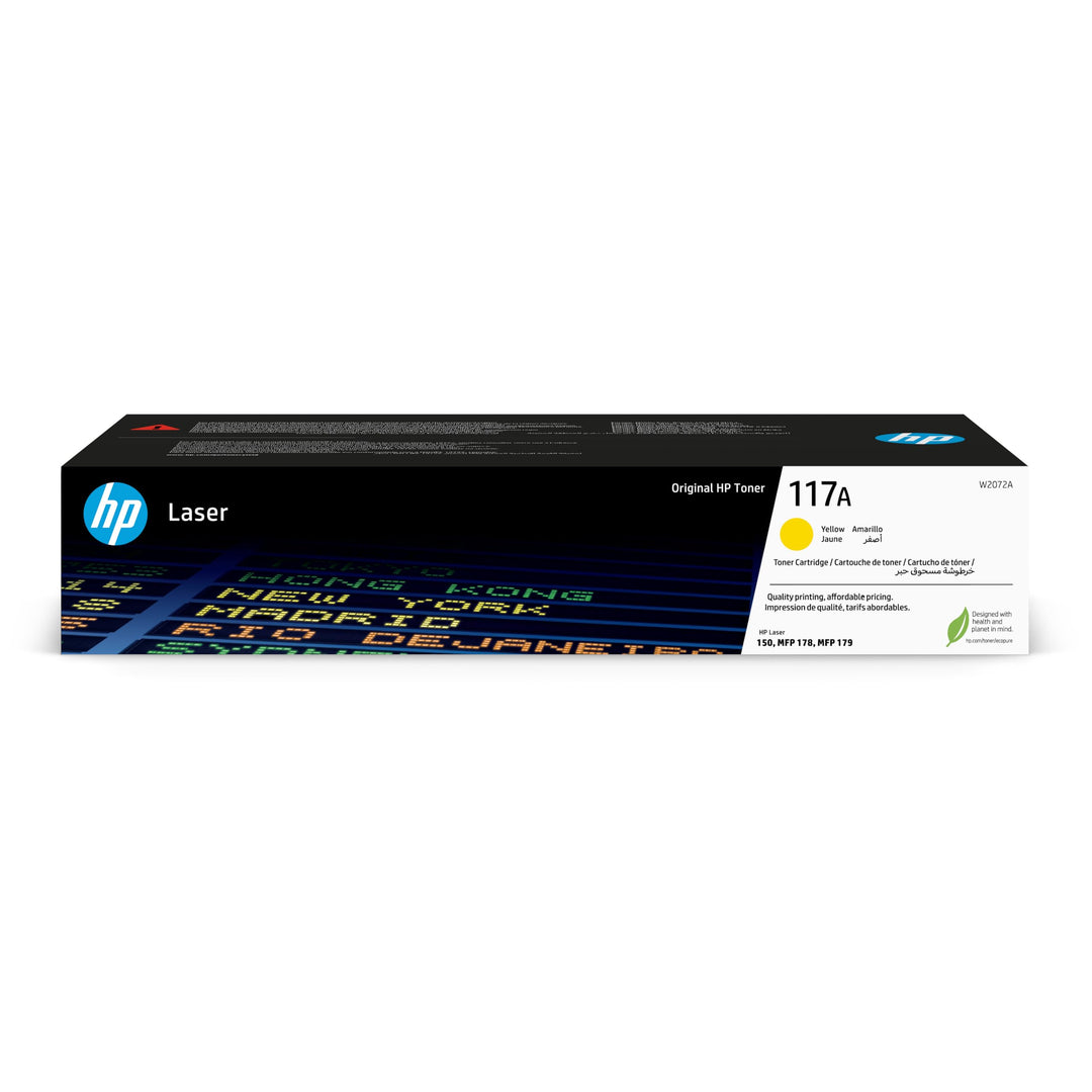 HP 117A (W2072A) Original Toner Gelb für HP Laser 178 Gelb Toner cartridge, Gelb Toner cartridge