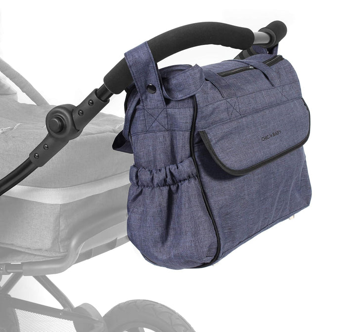 CHIC 4 BABY 415 52 Wickeltasche Komfort, Navy blau, blau