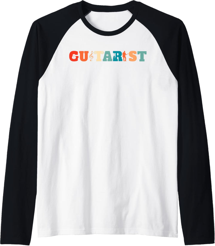 Akustische Gitarre Westerngitarre Gitarrist - Akustikgitarre Raglan
