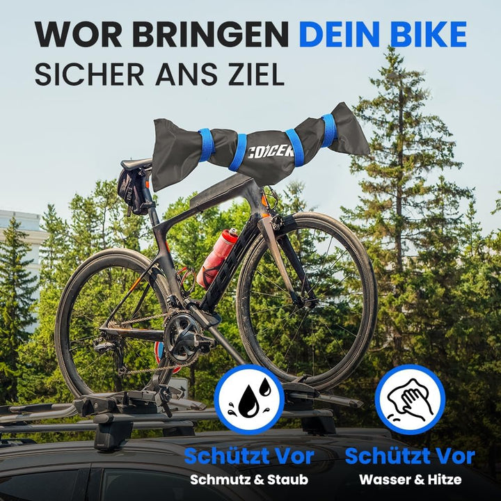 Coicer 2er Pack Lenkerschutzhülle Ebike Transportschutz Fahrrad Zubehör Fahrradabdeckung Wasserfest