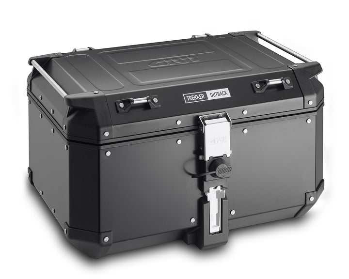 Alu Topcase schwarz Trekker Outback Monokey 58L Schwarz, 58L Schwarz