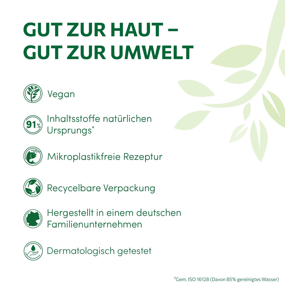 alkmene Mein Teebaumöl Anti Schuppen Shampoo 3x 200 ml - weniger Schuppen in 2 Wochen - Shampoo gege