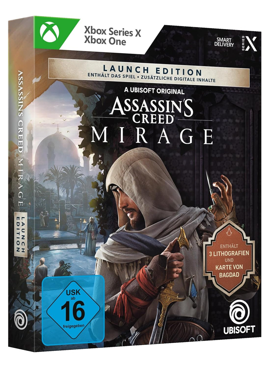 Assassin's Creed Mirage Launch Edition - [Xbox One, Xbox Series X] - Uncut Xbox One Launch, Xbox One