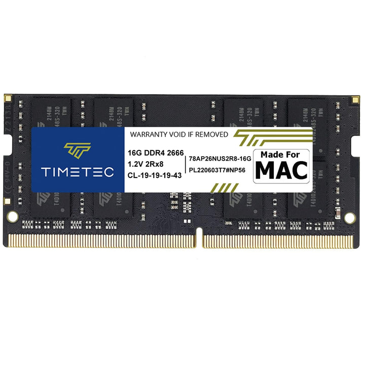 Timetec 16GB kompatibel für Apple DDR4 2666MHz für Mitte 2020 iMac20,1/20,2/Mitte 2019 iMac19,1 27 Z