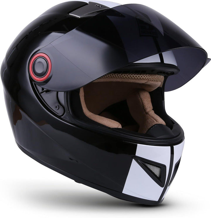 Soxon® ST-666 „Deluxe Titan“ · Integral-Helm · Full-Face Motorrad-Helm Roller-Helm Scooter-Helm Crui