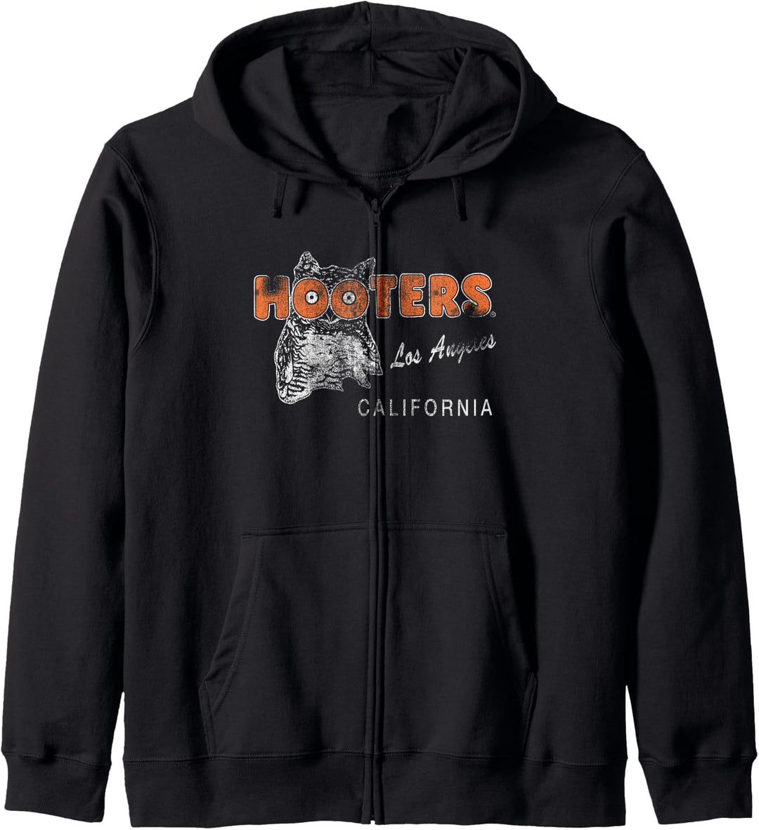 Hooters Jahrgang Los Angeles Kapuzenjacke