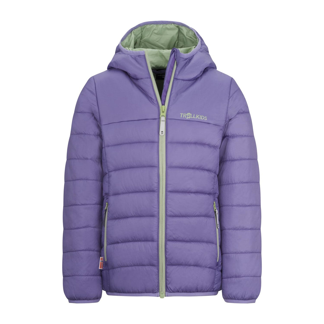Trollkids Kids Eikefjord Jacket Lilac 98, Lilac 98