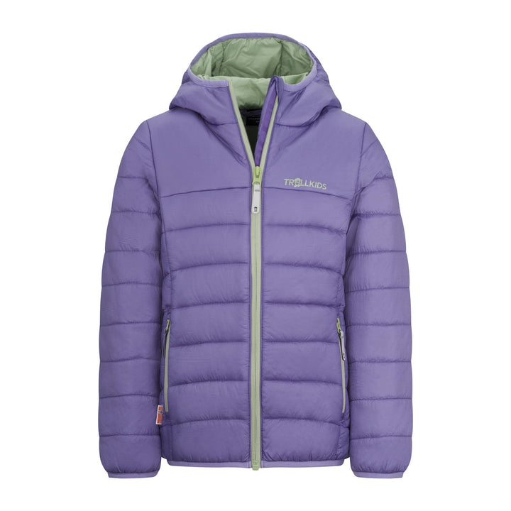 Trollkids Kids Eikefjord Jacket Lilac 104, Lilac 104