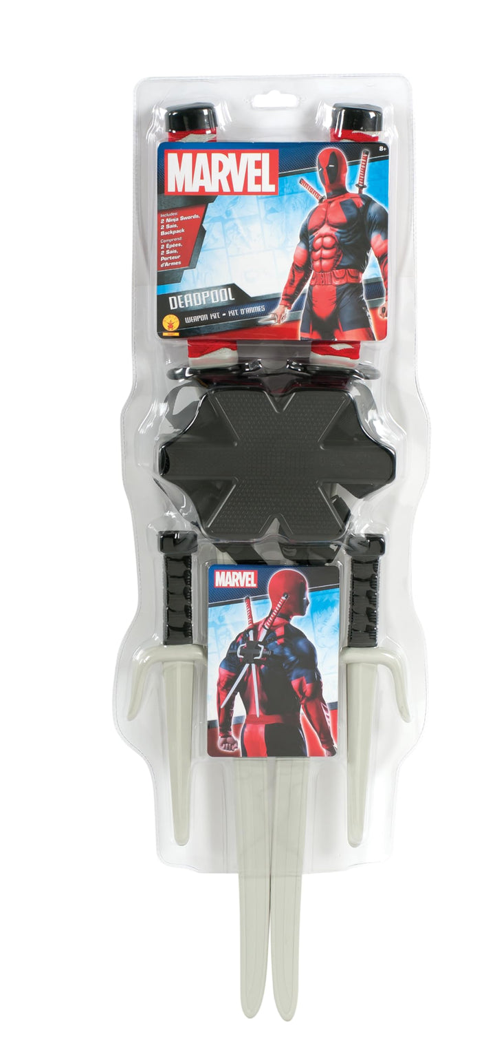 Rubie's 36067 Marvel- Deadpool Heroes Kostümzubehör, Herren, Einzeln, Schwarz, NS, Einzeln