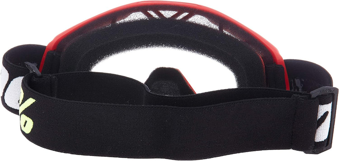 Unbekannt Unisex Strata Mini Goggle Motocross-/Radsportbrille. Einheitsgrösse Rot, Einheitsgrösse Ro