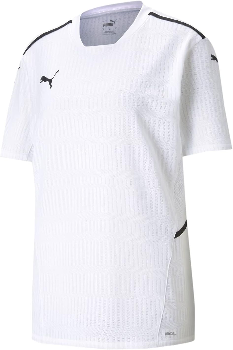 PUMA Teamcup Jersey Jr Performance Tee für Jungen 164 Weiss, 164 Weiss